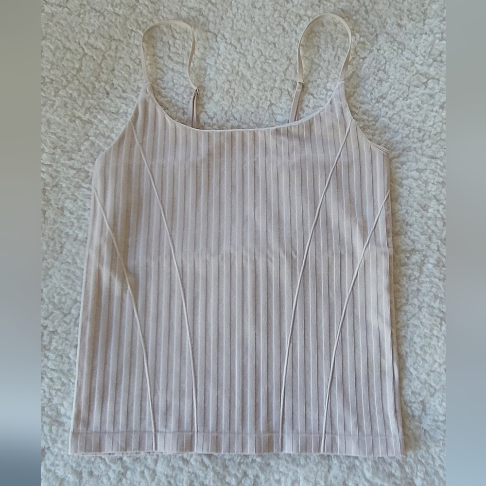Victoria Secret Blush Ribbed Cami - Picture 3 of 11